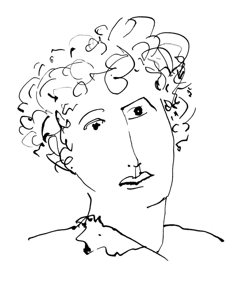 drawing of CÉCILE CHAMINADE