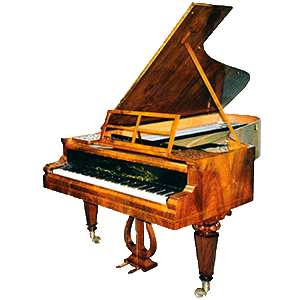 photo of 1852 Bösendorfer piano