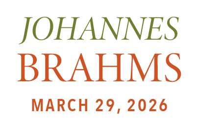 title graphic for Johannes Brahms