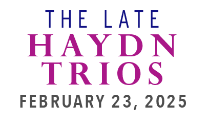 title graphic for THE LATE HAYDN TRIOS